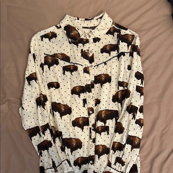 Cotton & Rye Buffalo Print Shirt - Picture 1 of 6